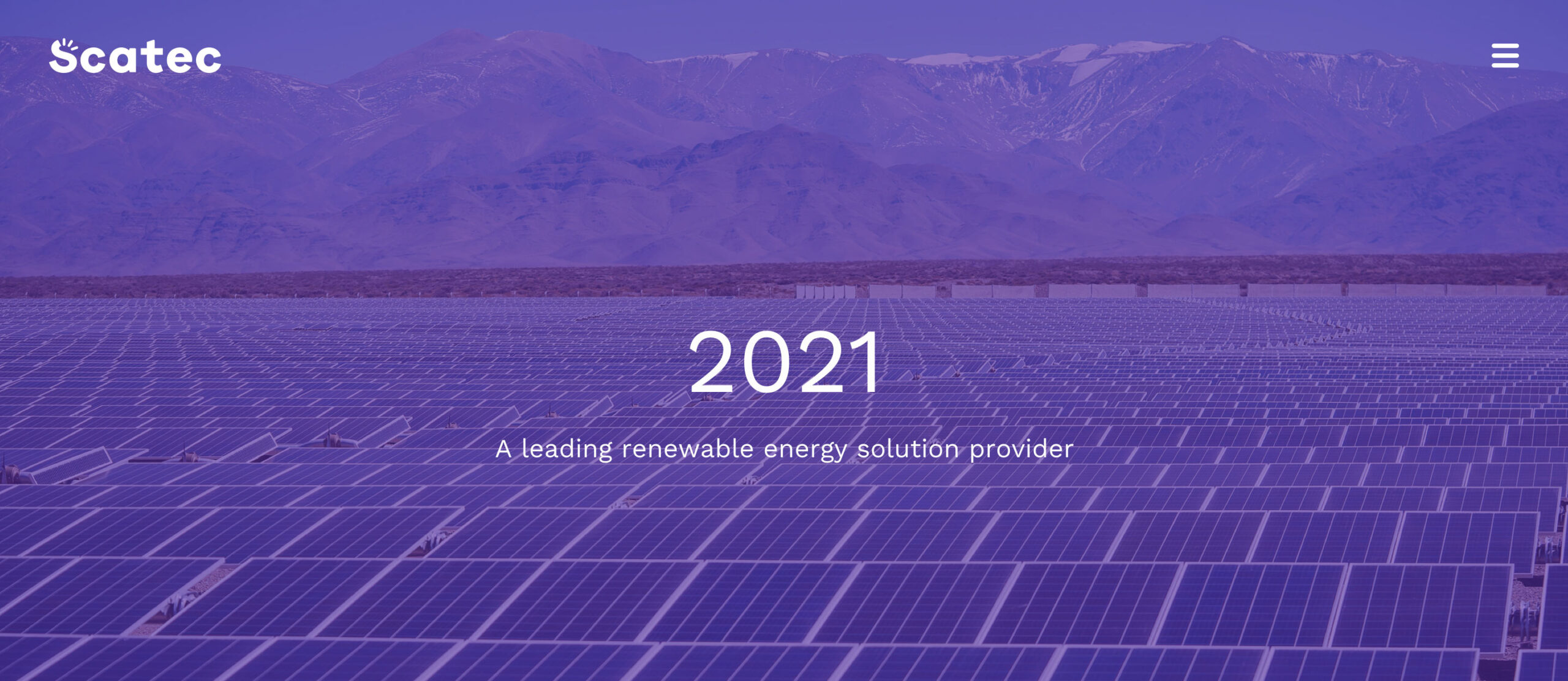 Scatec 2021 A leading renewable energy solution provider
