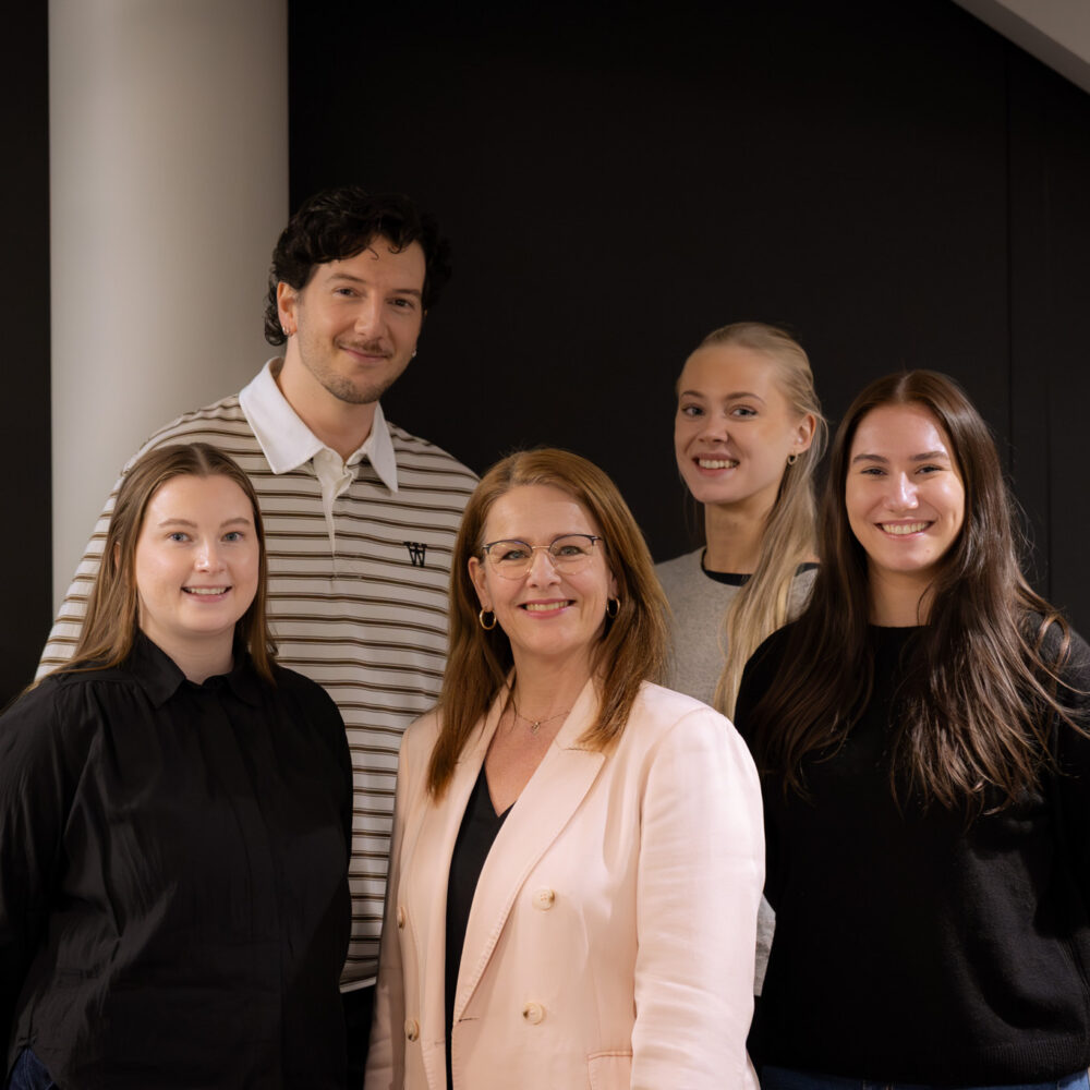 Praktikantene hos Stem Agency våren 2026